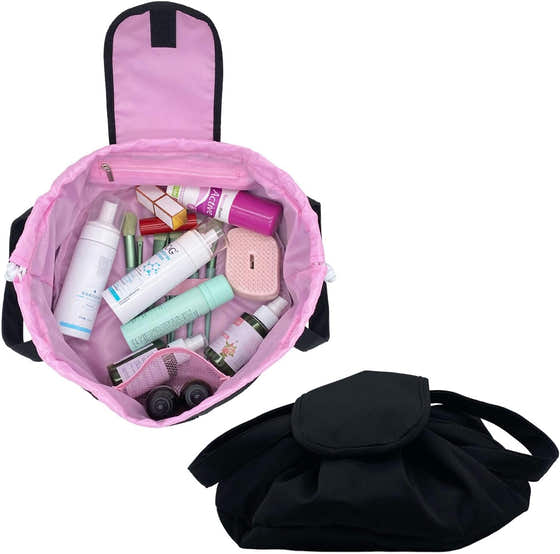 Bandie Bag in Black and Pink